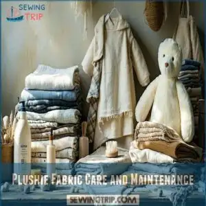 plushie fabric care and maintenance