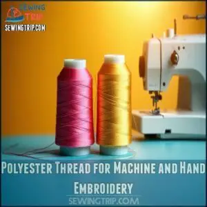 Polyester Thread for Machine and Hand Embroidery
