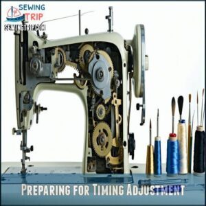 Preparing for Timing Adjustment Preparing for Timing Adjustment