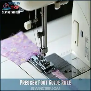 Presser Foot Guide Role