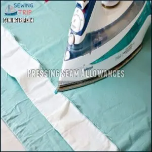 Pressing Seam Allowances