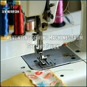 Preventing Sewing Machines From Getting Stuck