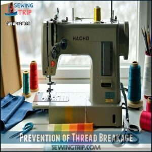 Prevention of Thread Breakage Prevention of Thread Breakage