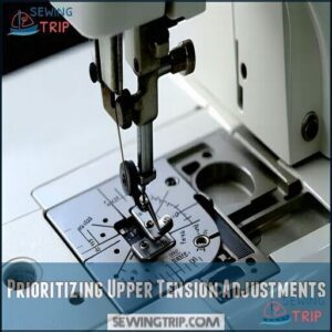 Prioritizing Upper Tension Adjustments