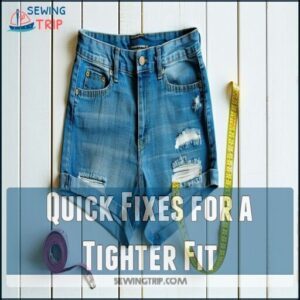 Quick Fixes for a Tighter Fit