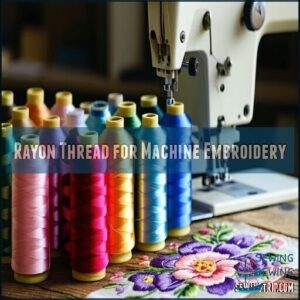 Rayon Thread for Machine Embroidery