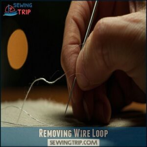 Removing Wire Loop Removing Wire Loop