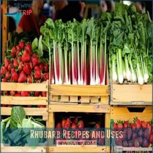 rhubarb recipes and uses
