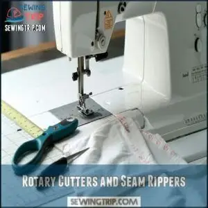Rotary Cutters and Seam Rippers