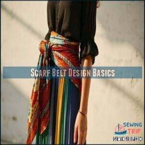 Scarf Belt Design Basics Scarf Belt Design Basics