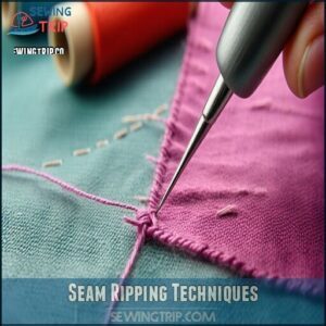 Seam Ripping Techniques Seam Ripping Techniques