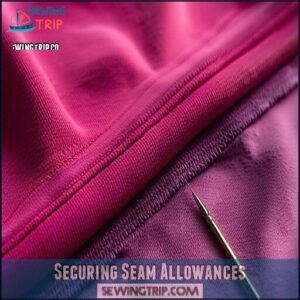 Securing Seam Allowances Securing Seam Allowances