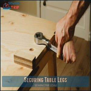 Securing Table Legs