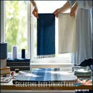 Selecting Best Lining Fabric