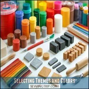 Selecting Themes and Colors