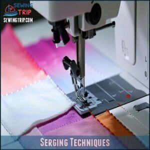 Serging Techniques Serging Techniques