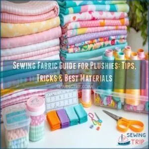 sewing fabric guide for plushies