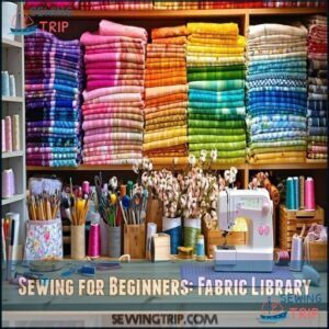 Sewing for Beginners: Fabric Library