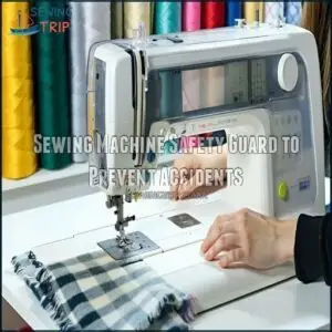 Sewing Machine Safety Guard to Prevent Accidents