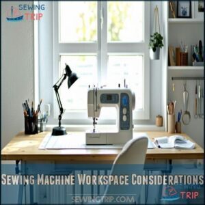 Sewing Machine Workspace Considerations