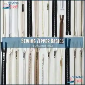 Sewing Zipper Basics