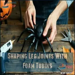 Shaping Leg Joints With Foam Tubing