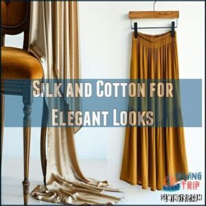 Silk and Cotton for Elegant Looks Silk and Cotton for Elegant Looks