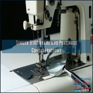 Singer 9100 Value and Purchase Considerations