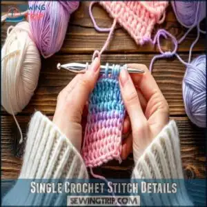 Single Crochet Stitch Details