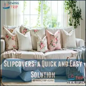 Slipcovers: a Quick and Easy Solution