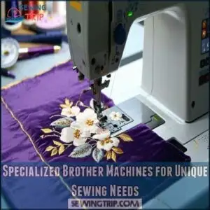Specialized Brother Machines for Unique Sewing Needs