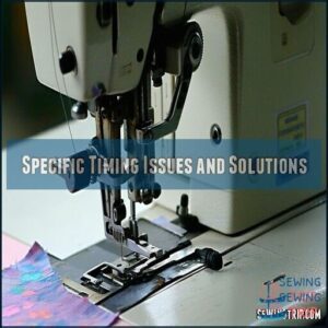 Specific Timing Issues and Solutions