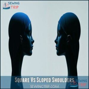 Square Vs Sloped Shoulders Square Vs Sloped Shoulders