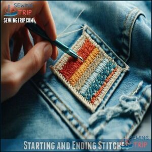 Starting and Ending Stitches