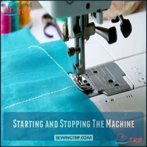 Starting and Stopping The Machine