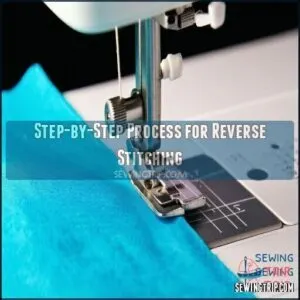 Step-by-Step Process for Reverse Stitching