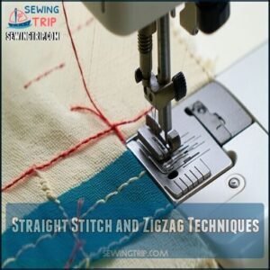 Straight Stitch and Zigzag Techniques