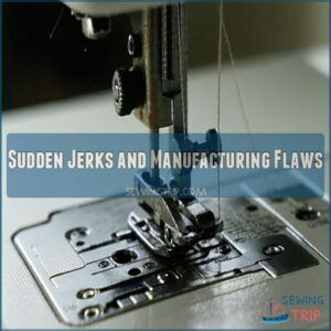 Sudden Jerks and Manufacturing Flaws Sudden Jerks and Manufacturing Flaws