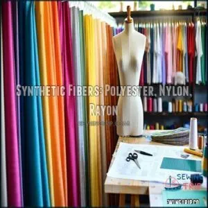 Synthetic Fibers: Polyester, Nylon, Rayon