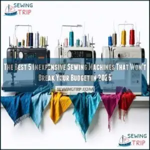 the best 5 inexpensive sewing machines