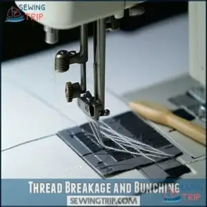Thread Breakage and Bunching