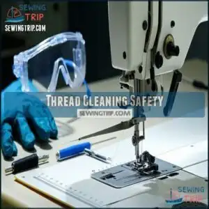 Thread Cleaning Safety