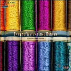 Thread Weight and Denier