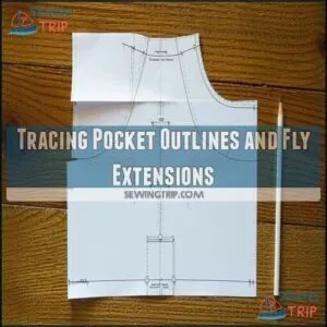 Tracing Pocket Outlines and Fly Extensions