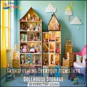 Transforming Everyday Items Into Dollhouse Storage
