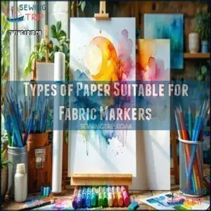 Types of Paper Suitable for Fabric Markers Types of Paper Suitable for Fabric Markers