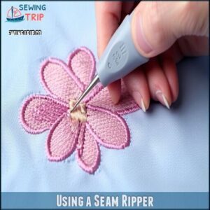 Using a Seam Ripper