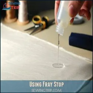 Using Fray Stop