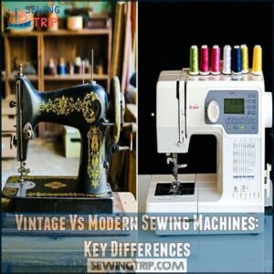 Vintage Vs Modern Sewing Machines: Key Differences
