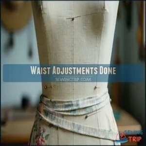 Waist Adjustments Done